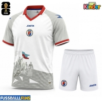 Haiti Auswärts Trikotsatz Kinder WM 2026 Kurzarm (+ Kurze Hosen)